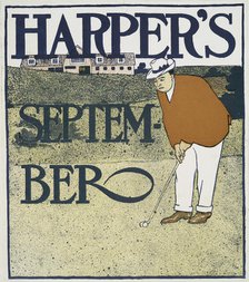 Harper's September, c1890 - 1907. Creator: Edward Penfield.