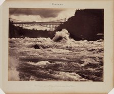 Rapids above Niagara, c.between 1870 and 1900. Creator: Unknown.