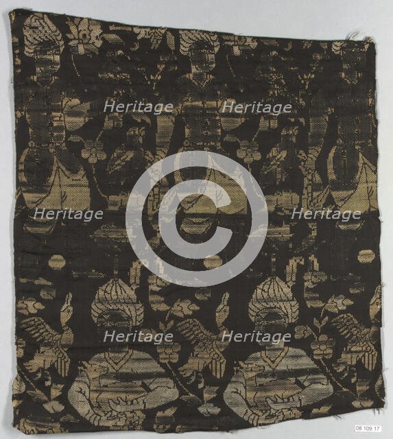 Textile Fragment, Iran, first half 16th century. Creator: Unknown.