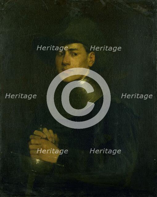 The Cavalier, 1870-1900.  Creator: Louis Mettling.