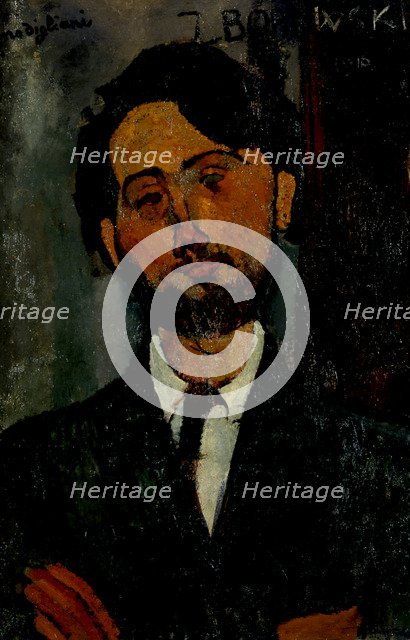 Portrait of Léopold Zborowski, 1916. Artist: Modigliani, Amedeo (1884-1920)