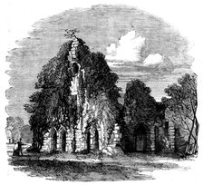 Waverley Abbey, Surrey - from a photograph by Mr. Liddiard, of Farnham, 1858. Creator: Unknown.