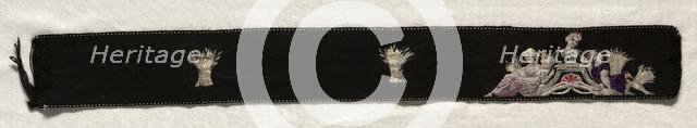 Ribbon: "Allegories of Harvest", 1800 - 1850. Creator: Unknown.