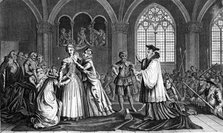 The execution of Mary, Queen of Scots, 1587, (18th century). Artist: Unknown