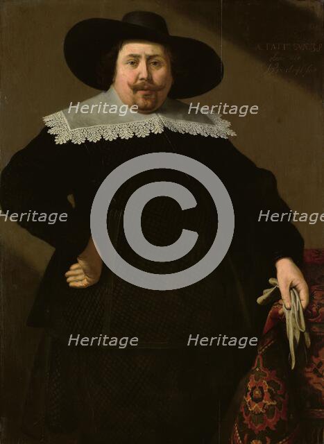 Portrait of Philips Denijs (1604-66), 1640. Creator: Huygh Pietersz. Voskuyl.