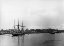 H.M.S. Royalist Brisbane visit, 1895. Creator: Unknown.