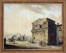 'Rome. The House of Pontius Pilate', 1788.  Artist: Thomas de Thomon