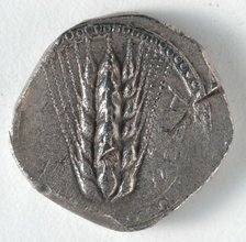Stater: Ear of Corn (obverse), 530-510 BC. Creator: Unknown.