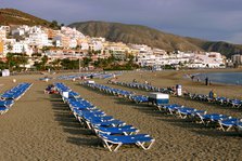 Playa de las Vistas, Los Cristianos, Tenerife, Canary Islands, 2007.