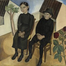 Gaston and His Sister, 1923. Creator: Gustave van de Woestijne.