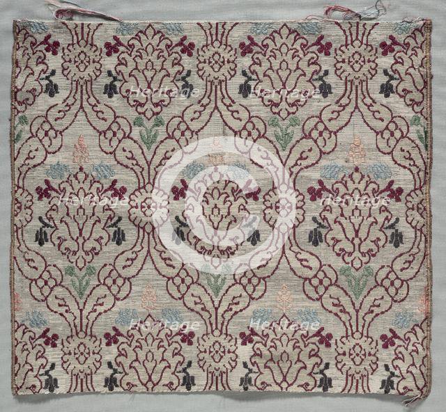 Brocaded Textile, 1500s. Creator: Unknown.