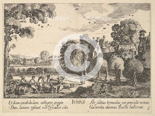 June, 1628-29. Creator: Wenceslaus Hollar.