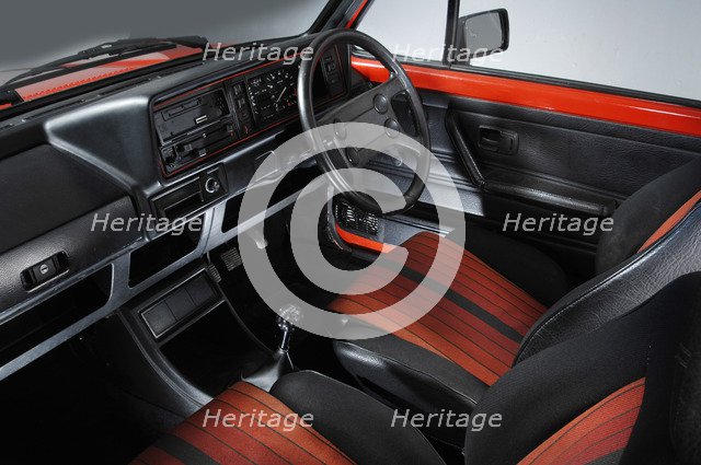 1983 Volkswagen Golf Gti mk1. Artist: Unknown.