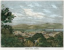 'Hobart Town, Tasmania', Australia, c1880. Artist: Unknown