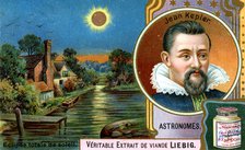 Johannes Kepler, German astronomer, (c1900). Artist: Unknown