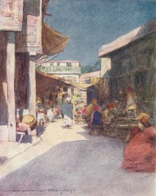 'A Narrow Street', 1905. Artist: Mortimer Luddington Menpes.
