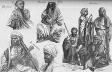 'Arabs of the Soudan', c1881-85. Artist: Unknown.
