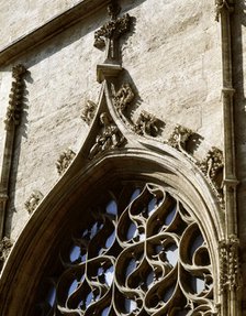 Silk Exchange building (The Lonja de la Seda or Llotja de la Seda), Valencia, Spain, 1998.  Creator: LTL.
