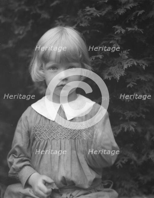 Vanderlip, Master, portrait photograph, 1918 May. Creator: Arnold Genthe.