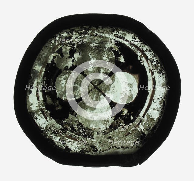 Glass Fragment, European, 13th-14th century. Creator: Unknown.