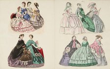 Costume plates, 1859-62. Creator: Unknown.