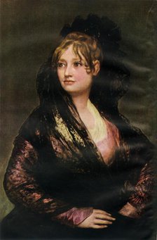 'Dona Isabel Cobos De Porcel', c1805, (1946).  Creator: Francisco Goya.