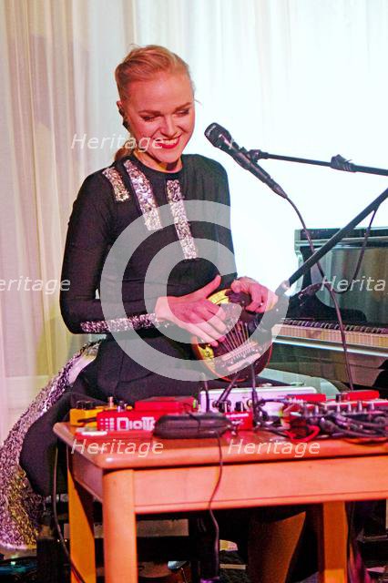 Kadri Voorland, Watermill Jazz Club, Dorking, Surrey, UK, 7.5.19. Creator: Brian O'Connor.