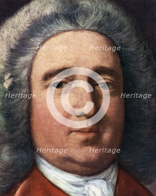 Edward Vernon, English naval officer, (19th century). Artist: Unknown