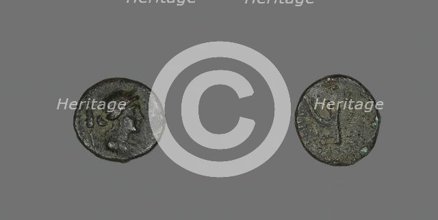 Hexas (Coin) Depicting the Goddess Demeter, after 241 BCE. Creator: Unknown.