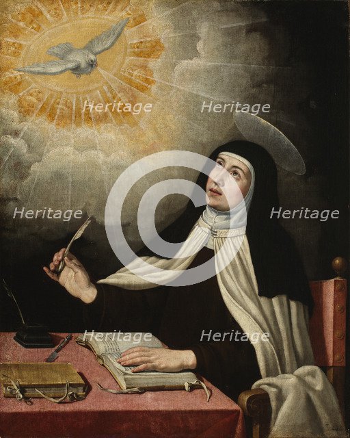 Santa Teresa de Ávila, 17th century. Artist: Anonymous  