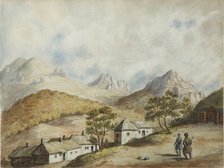 View of Zheleznovodsk, 1842. Artist: Anonymous  