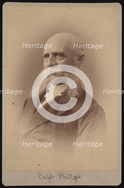 Portrait of Seth Ledyard Phelps (1824-1885), 1878. Creator: Samuel Montague Fassett.