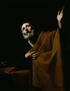 Penitent Saint Peter, 1628/32. Creator: Jusepe de Ribera.