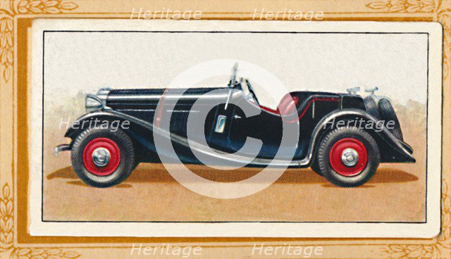 'British Salmson 20-90 Sports Two-Seater', c1936. Artist: Unknown.