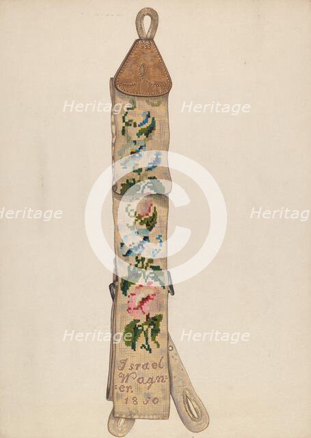 Boy's Suspenders, c. 1938. Creator: Katherine Hastings.