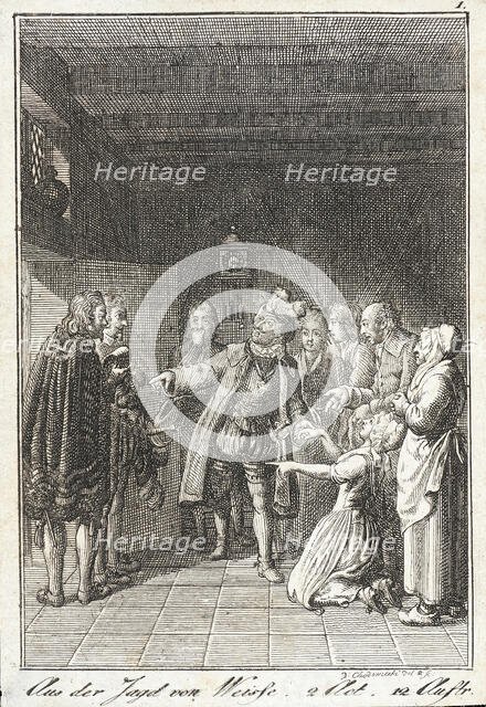 Illustration from Becker's 'Pocketbook', 1796. Creator: Daniel Nikolaus Chodowiecki.