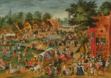 Saint George's Fair , 16th century. Creator: Cleve, Marten van, the Elder (1520-1570).