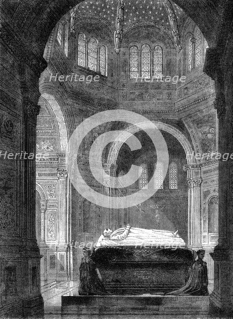 Prince Albert's tomb, Frogmore, Windsor Castle, Berkshire, 1873. Artist: Unknown