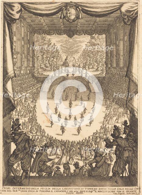 First Intermezzo, 1617. Creator: Jacques Callot.