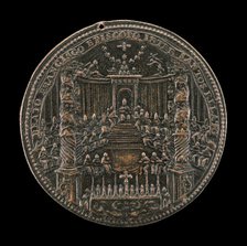 Canonization of Saint Francis of Sales in Saint Peter's [reverse], 1665. Creator: Gaspare Morone Mola.