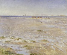 Coastal Scene. Motif from Varberg, 1892. Creator: Nils Kreuger.