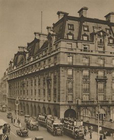 'The Ritz on the Site of the Hotels of Many Generations', c1935. Creator: Donald McLeish.