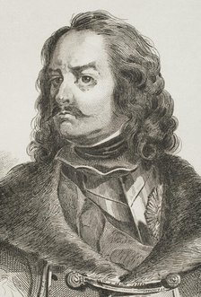 Peter the Great (1672-1725), Tsar and Emperor of All the Russias, 1839. Creator: Moret.