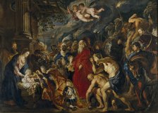 The Adoration of the Magi, 1610-1620s. Artist: Rubens, Pieter Paul (1577-1640)