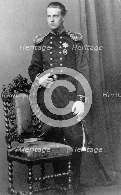 Grand Duke Alexei Alexandrovich of Russia, c1865-c1870(?). Artist: Andrei Deniere