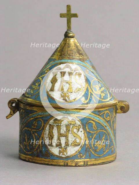 Pyx, French, ca. 1250. Creator: Unknown.