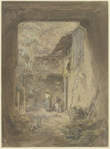 Farm,  c1850-1905. Creator: Anton Burger.