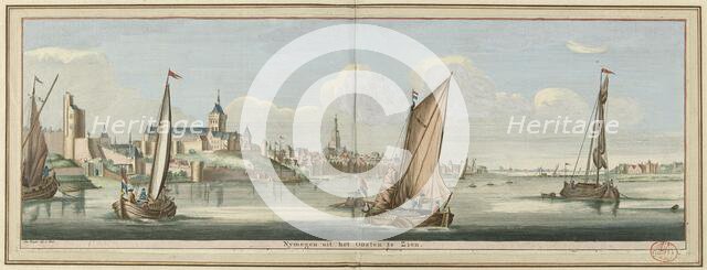 View of Nijmegen from the East, 1738. Creator: Jan de Ruyter.