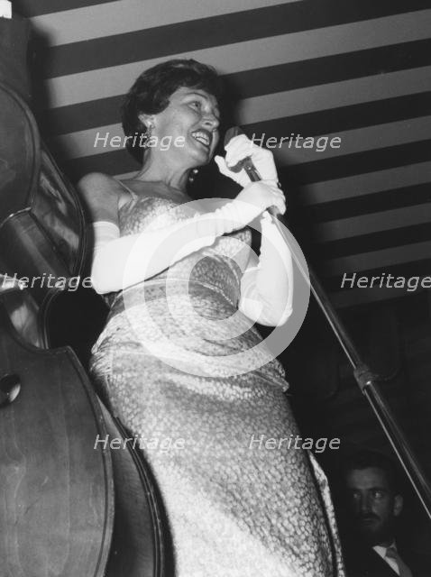 Anita O'Day, Marquee Club, London, 1962. Creator: Brian Foskett.