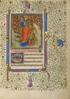 Saint Mark; Book of Hours, about 1410. Creator: Unknown.